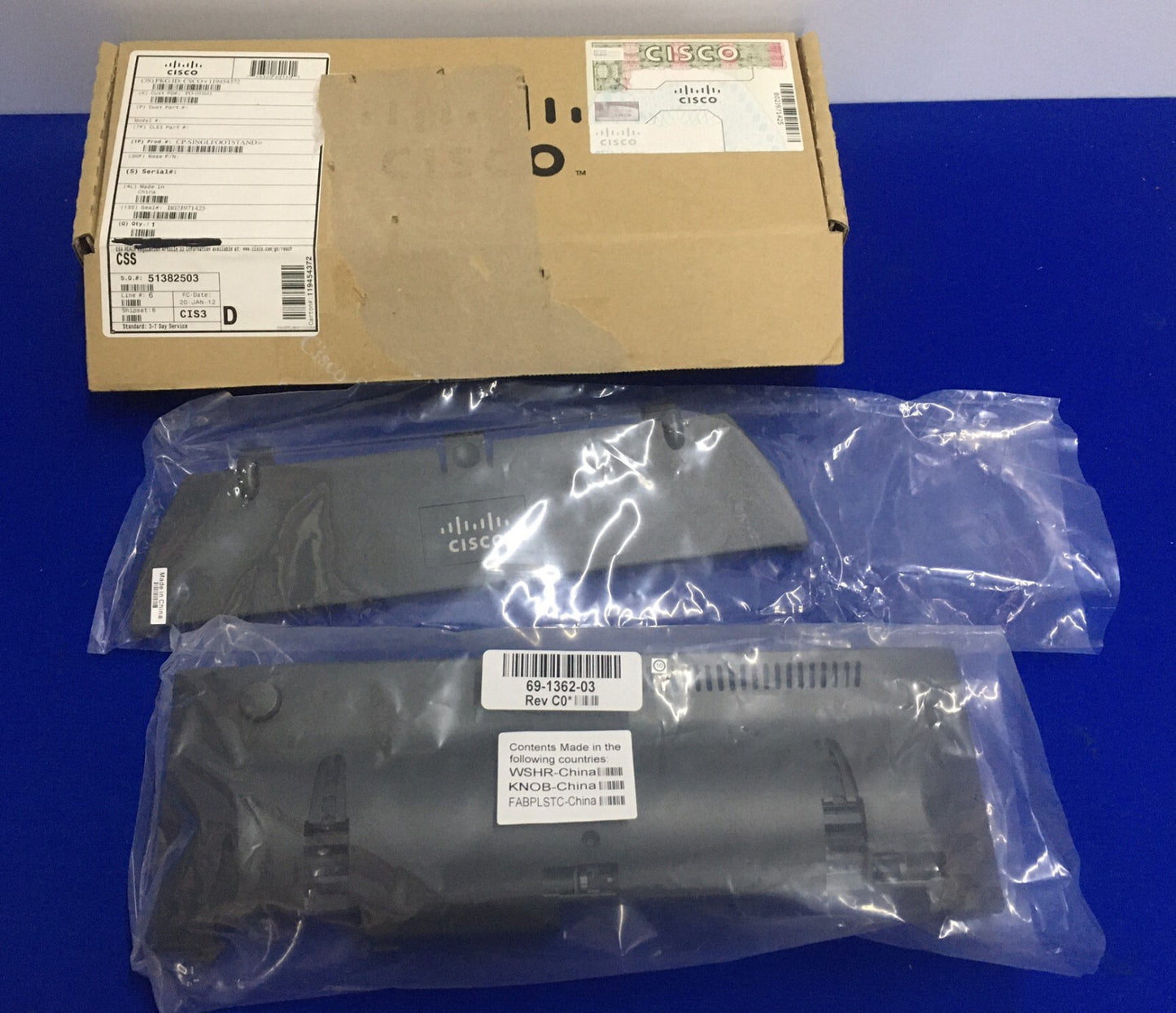 CISCO SYSTEMS 69-1362-03 REV C0* CP-SINGLE FOOTSTAND