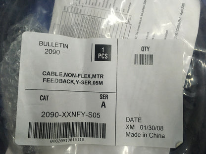 BOLLETTINO 2090 CAVO 2090-XXNFY-S05 SER A 1 PZ. CAVO