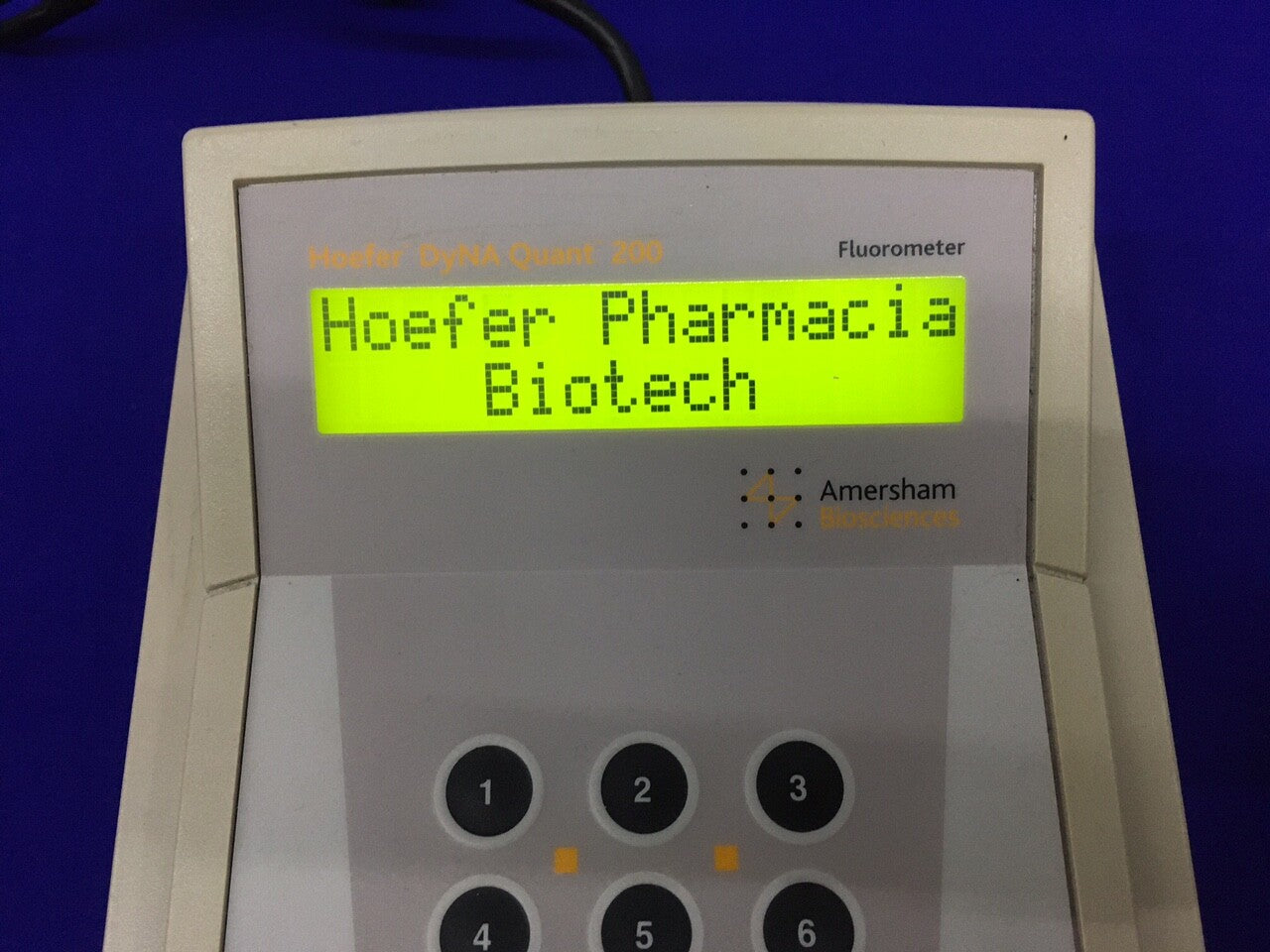 AMERSHAM BIOSCIENCES / HOEFER 80-6406-80 / DQ200 / DYNA QUANT 200 FLUORMETER