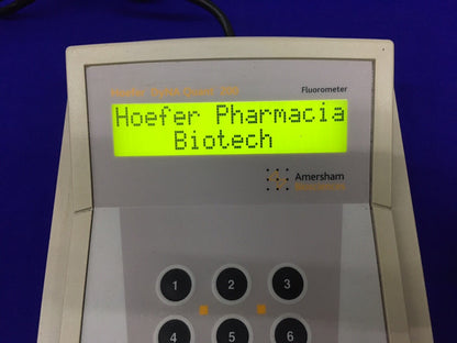 AMERSHAM BIOSCIENCES / HOEFER 80-6406-80 / DQ200 / DYNA QUANT 200 FLUORMETER