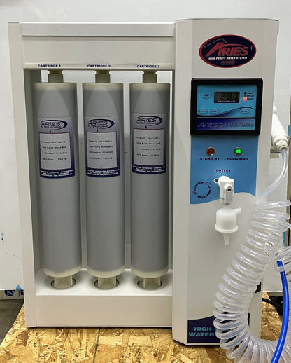 ARIES ARS-105 FILTERWORKS PURIFICATION HIGH PURITY WATER SYSTEM - PART/REPAIR