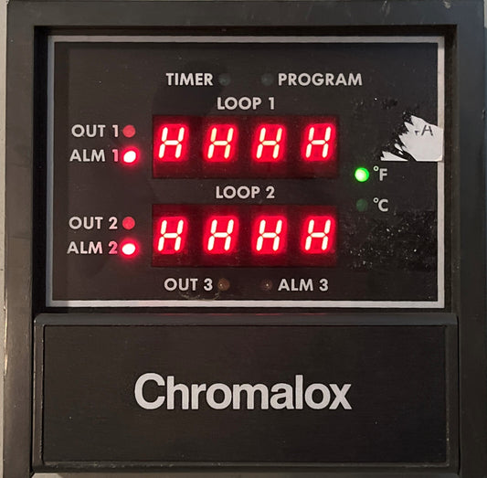 2040-11400 CHROMALOX  DUAL LOOP CONTROLLER MICRO PROCESSOR BASED CONTROLLER