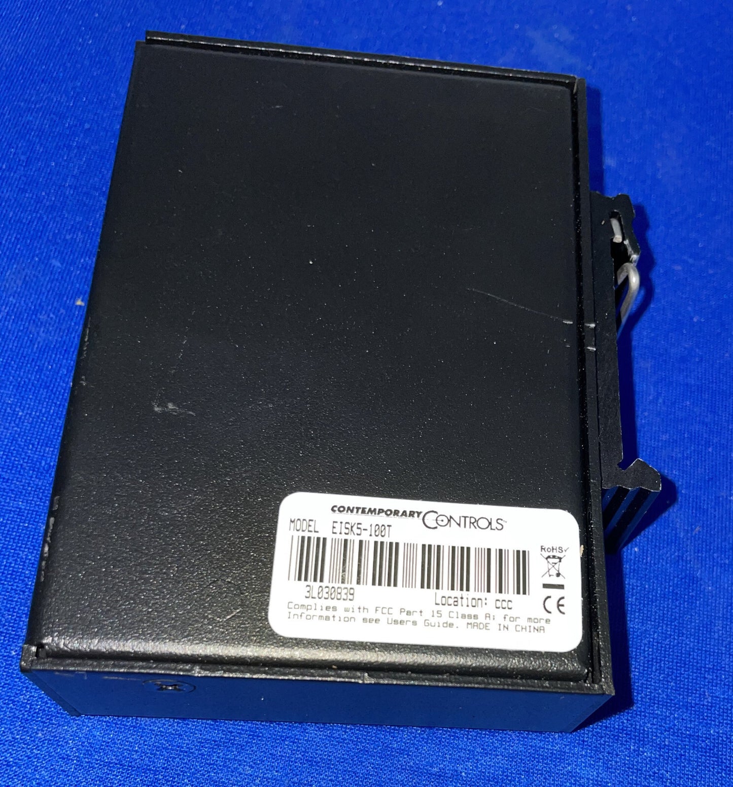 CONTEMPORARY CONTROLS EISK5-100T 5 PORT ETHERNET SWITCH SKORPION-5