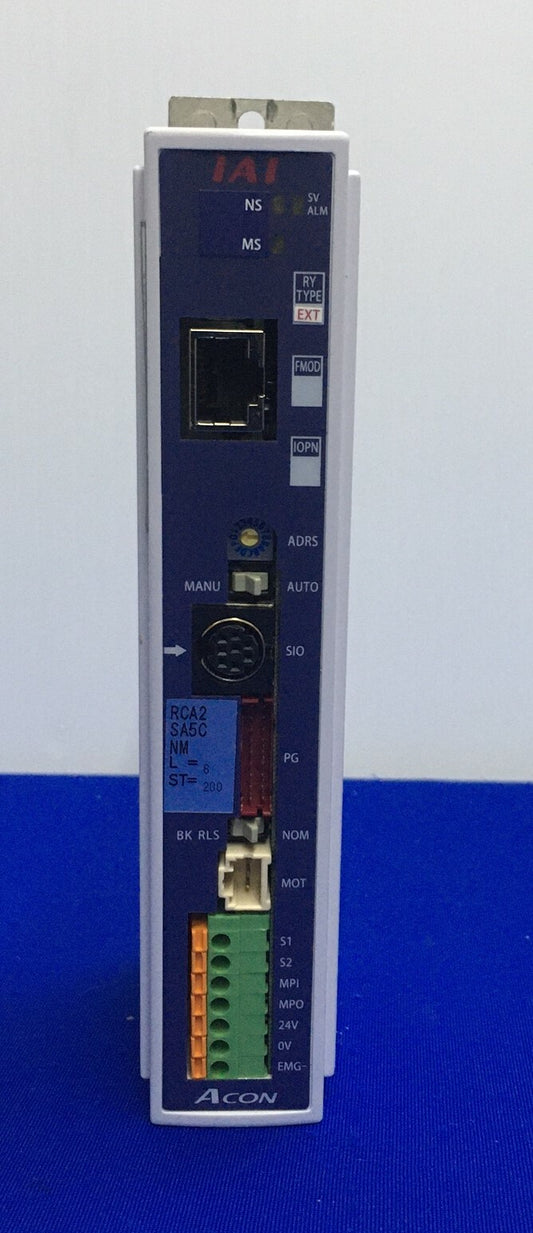 IAI ACON-CG-20I-EP-0-0 EHTERNET/IP CONTOLLER POSITIONER DRIVE