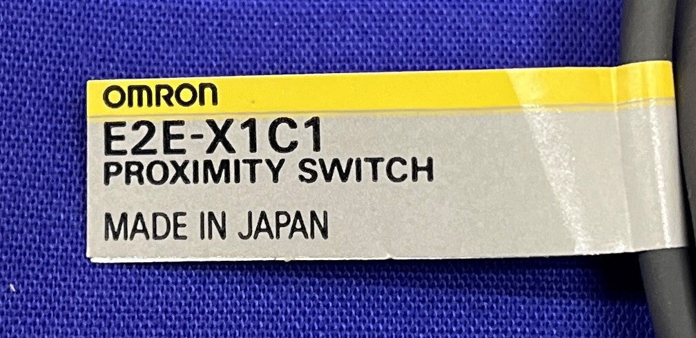 Lot of 3 Omron E2E-X1C1 Proximity Sensor