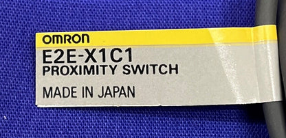 Lot of 3 Omron E2E-X1C1 Proximity Sensor