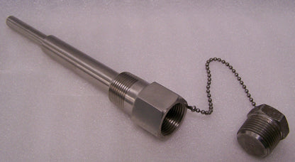 YDM31617854 THERMOWELL TWELL 3/4" T316 Stainless Steel  8.75" L, Shaft-7" L