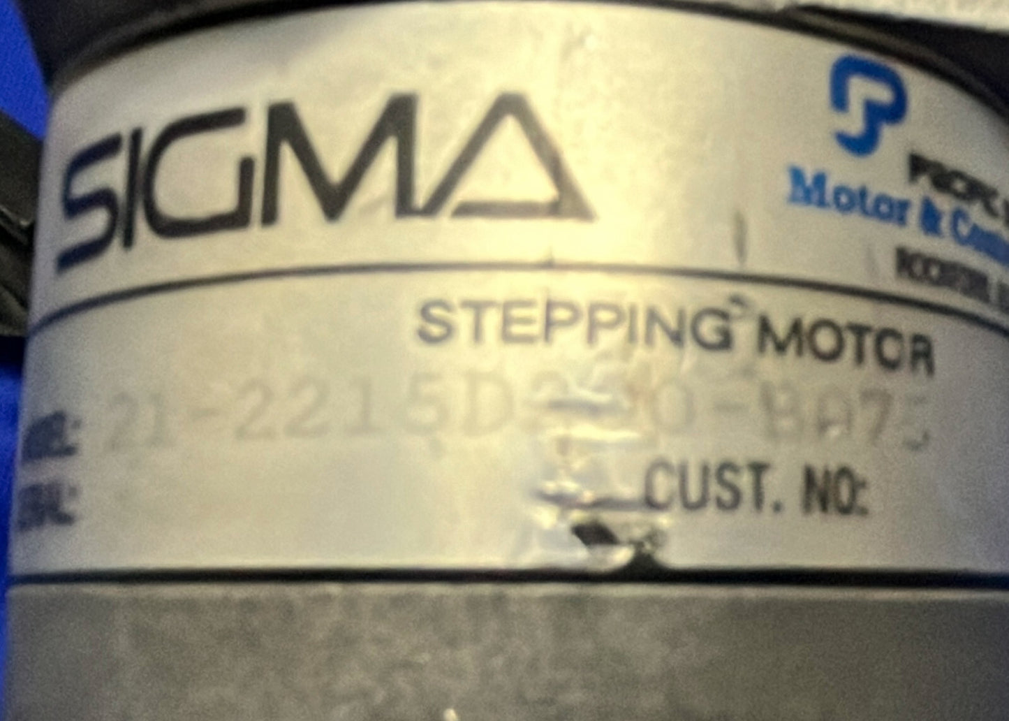 PACIFIC SCIENTIFIC SIGMA 21-2215D200-B075 HZHNRHB-LNN-NS-00 STEPPER MOTOR  QTY 2