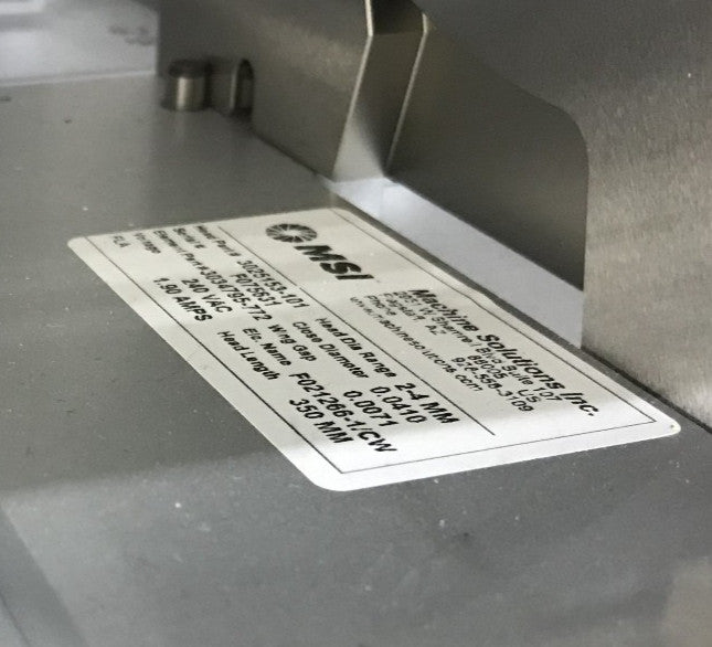 MSI Machine Solution Drug-Coated Balloon FFS1075S-350 BALLOON PLEAT AND FOLD