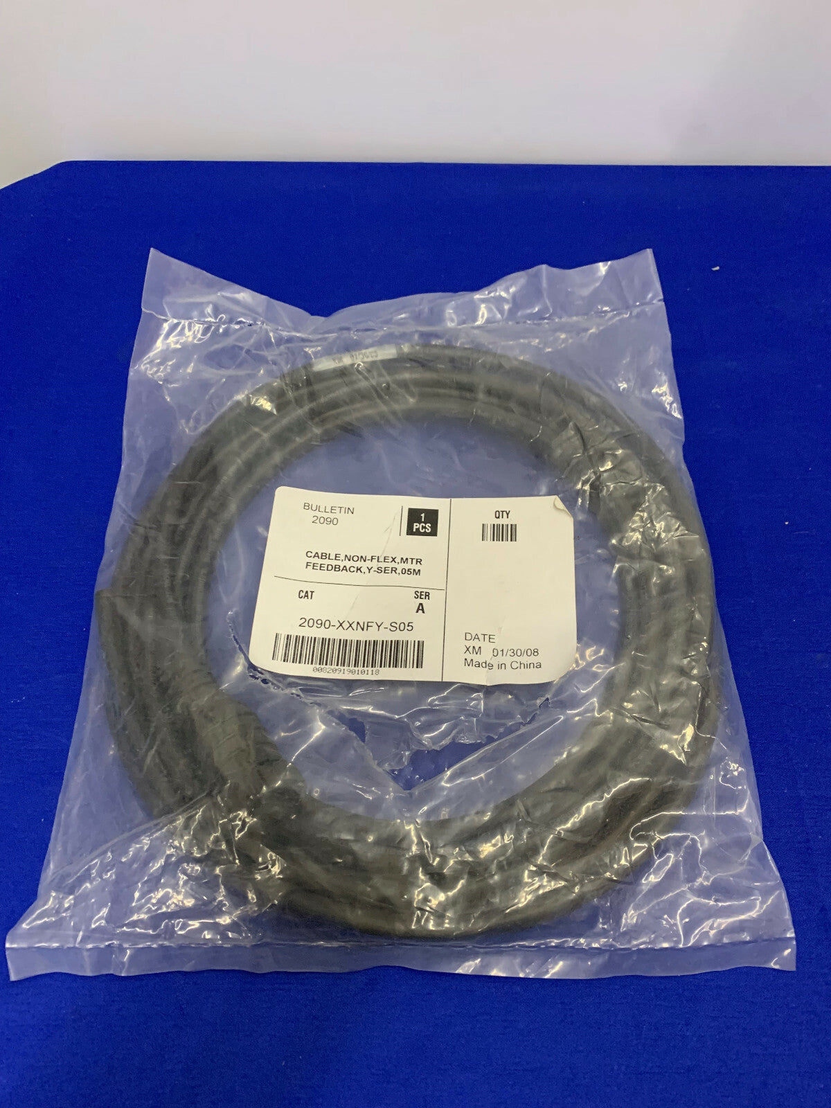 BULLETIN 2090 CABLE 2090-XXNFY-S05 SER A 1 PCS. CABLE MISSING INSTRUCTION SHEET