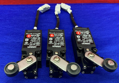 Lot of 3 OMRON SAFETY LIMIT SWITCH D4N-1122