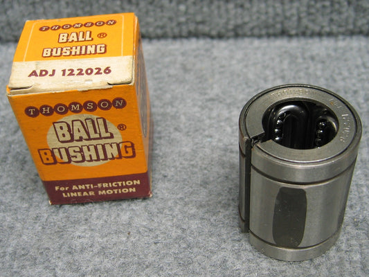 THOMSON ADJ 122026 BALL BUSHING FOR ANTI-FRICTION LINEAR MOTION