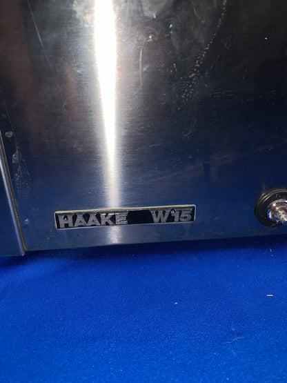 HAAKE, W15, TANK, DRAIN PLUG IS STUCK