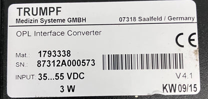 TRUMPF 1793338 OPL-SCHNITTSTELLENKONVERTER