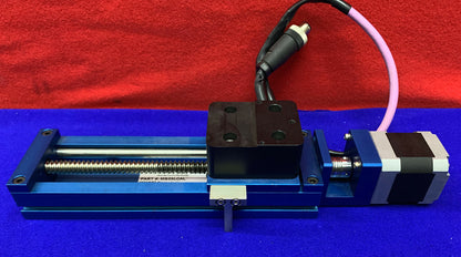 THOMSON MM33LCAL 200 WITH APPLIED MOTION HT17-075 MOTORIZED LINEAR SLIDE