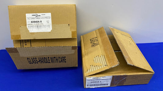 KIMBLE CHASE 60940A 8 / 60940A-8 VIAL SCREW THREAD W/ PTFE CAP - 2 PKGS OF 144EA