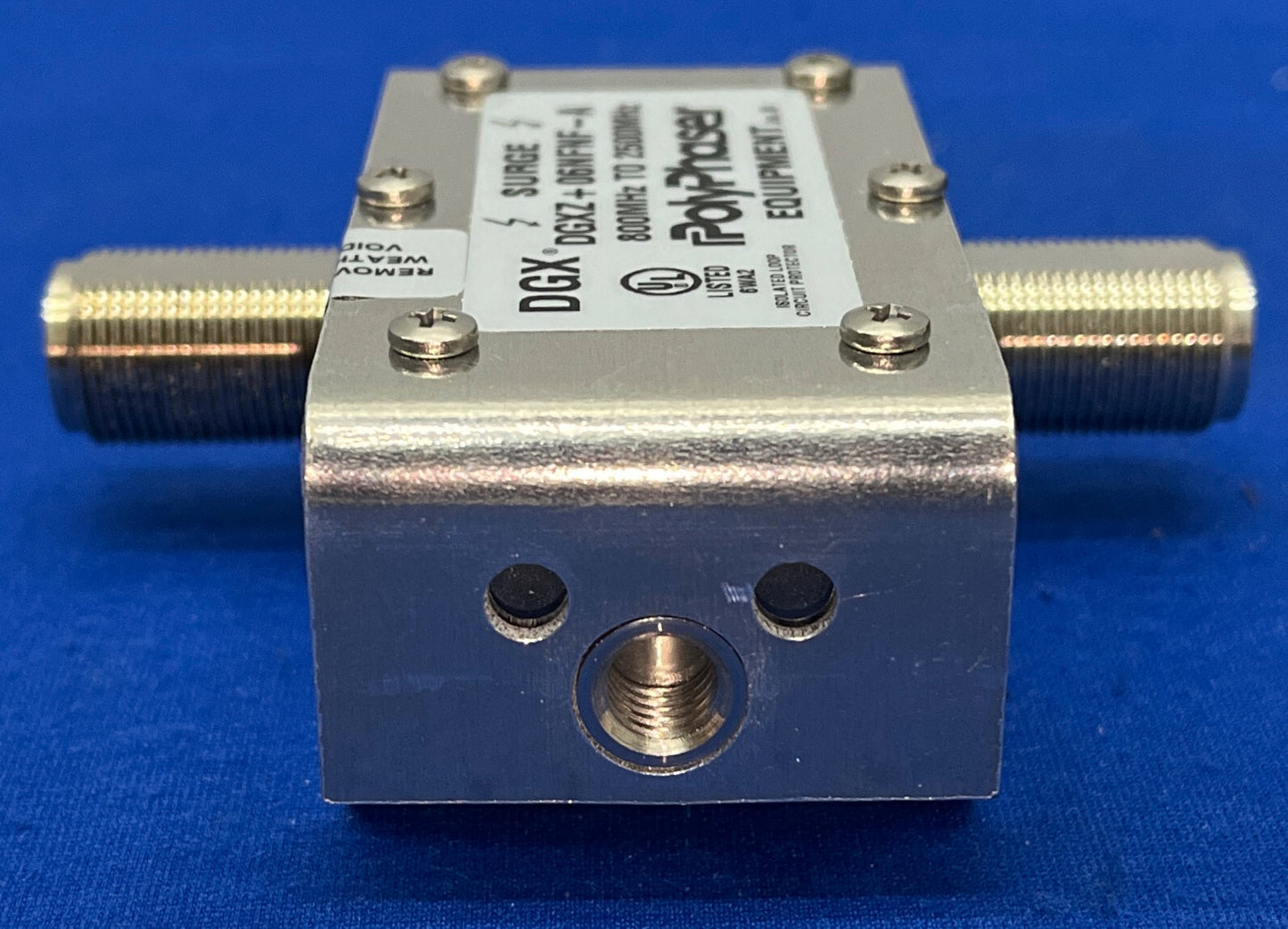 POLYPHASER ® EQUIPMENT DGX ® / DGXZ+06NFNF-A PROTETTORE DI CIRCUITO AD ANELLO ISOLATO