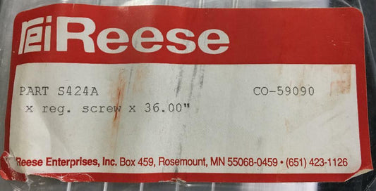 REI / REESE ENTERPRISES, INC. 36" SADDLE THRESHOLD MILL FINISH ALUMINUM