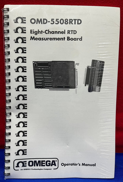 OMEGA OMD-5508RTD 8 CHANNEL RTD MEASUREMENT BOARD