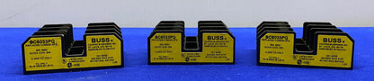 1 LOT QTY 3 - COOPER BUSSMANN / BUSS ®  BC6033PQ FUSEBLOCK