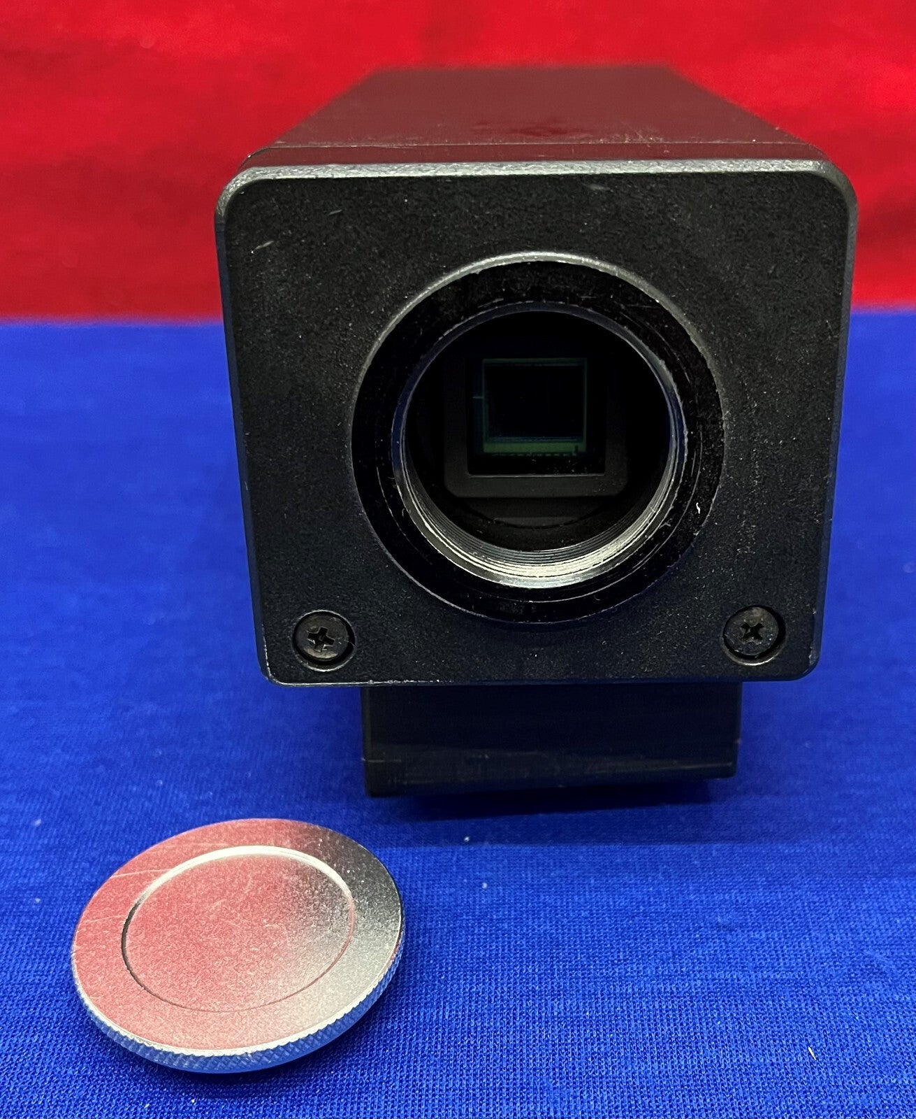 AB Allen Bradley Machine Vision RGB Color Camera 2801-YJC Ser A 10.5-15VDC