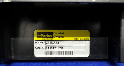 Parker Daedal 4955-06-L Manual Driven Positioner Stage Ball screw w/Lock