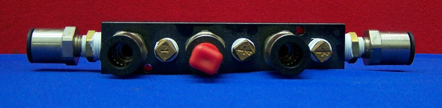 COLLECTEUR D'AIR LEGRIS 8 PORTS AVEC RACCORDS INSTANTANÉS POUR TUBE LEGRIS 1/2"