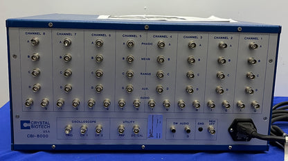 CRYSTAL BIOTECH CBI-8000 SYSTEM MISSING SEVERAL MODULES / INSERTS - PARTS/REPAIR