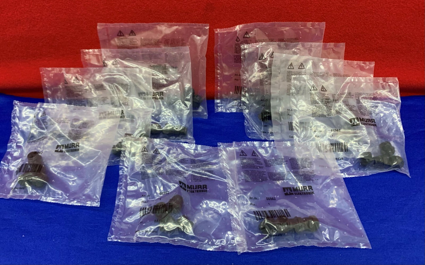 1 Lot QTY 10 PACKS  Murr Elektronik Plug 56952 Blind Cap M12 4pieces per package