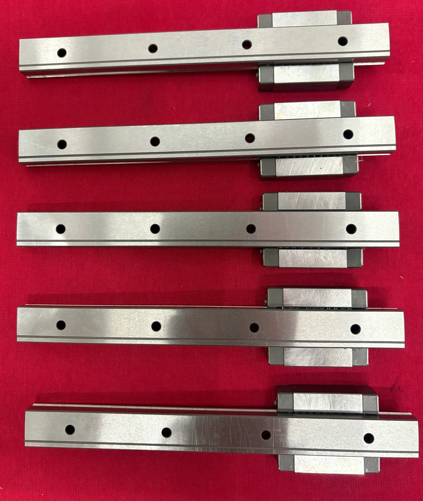 IKO LWL15B LINEAR GUIDE RAIL SLIDE BLOCK E974 - 1 LOT QTY 5