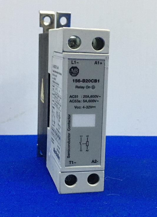 Allen-Bradley AB 156-B20CB1 156B20CB1 SER A 1 PHASE SOLID STATE CONTACTOR