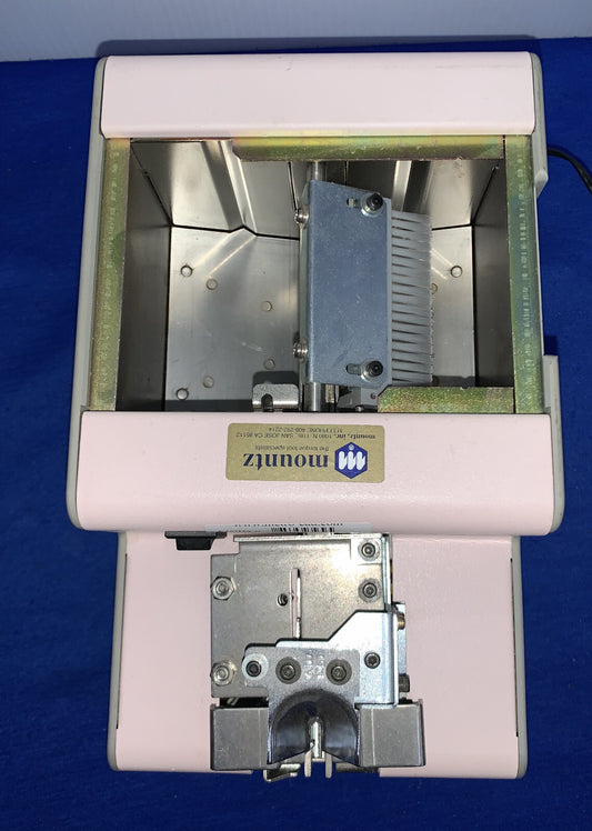 H1OS / MOUNTZ HS-40 HS-450 AUTOMATIC SCREW FEEDER - MISSING HOPPER COVER PLATE