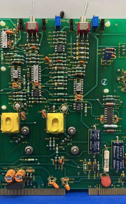 VARIAN HIGH VOLT VAL. DRIVER BOARD D-K9827 REV. D COMP. SIDE UL94V-0 D-9828 RevM