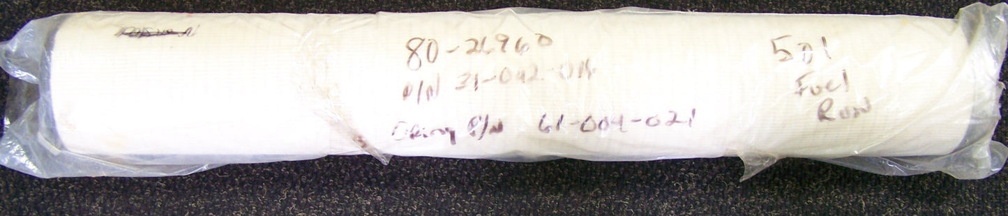 PEERLESS MFG CO. 31-042-006 MPI FILTER BRANDSTOF INCLUSIEF METALEN UITEINDE 51/2" OD 36" L