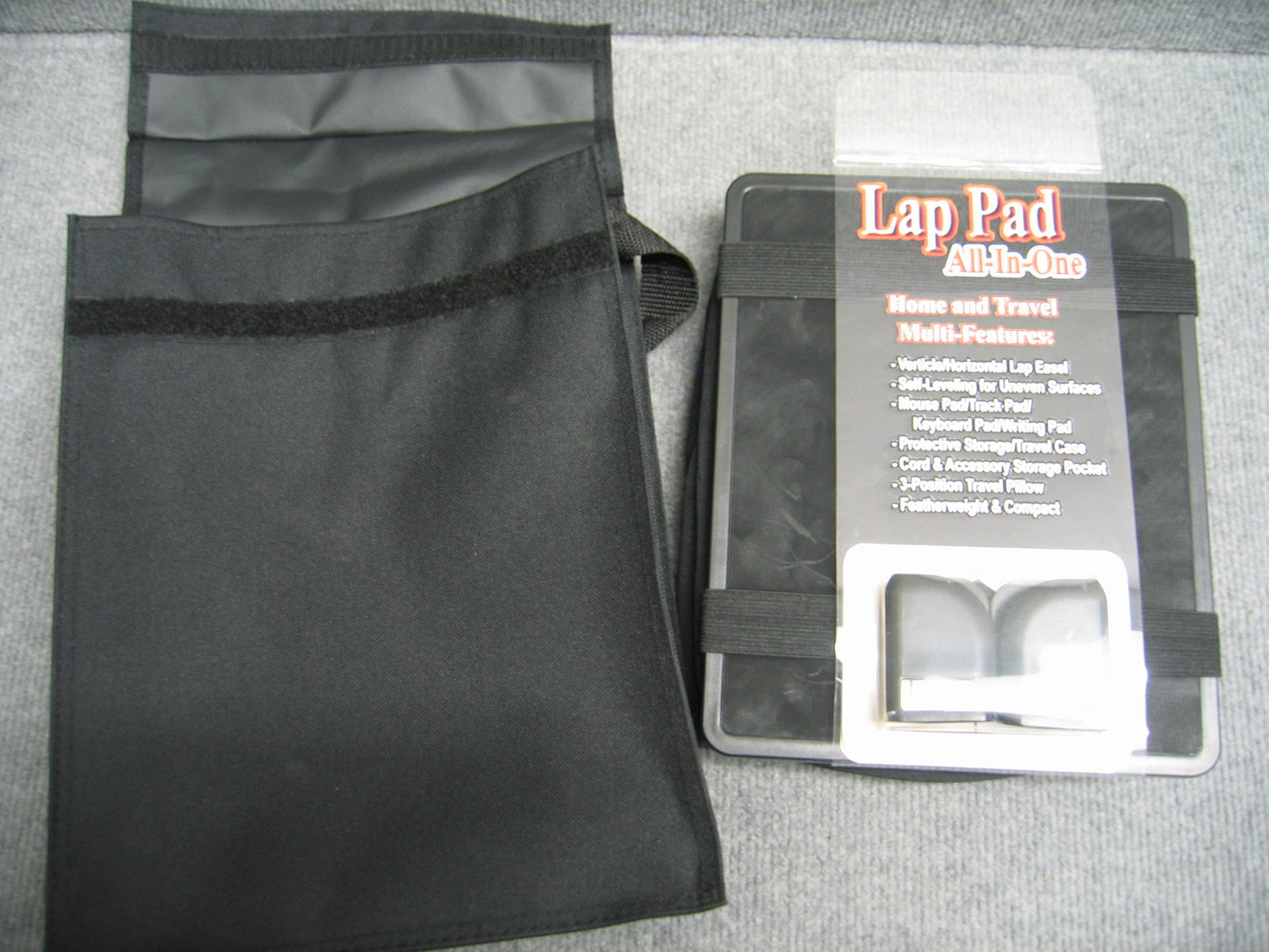 LAP PAD ALL-IN-ONE HOME & TRAVEL LAP EASEL WITH PROTECTIVE STORAGE/TRAVEL CASE