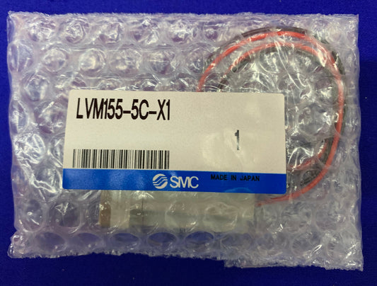 SMC LVM155-5C-X1 2-PORT CHEMICAL VALVE