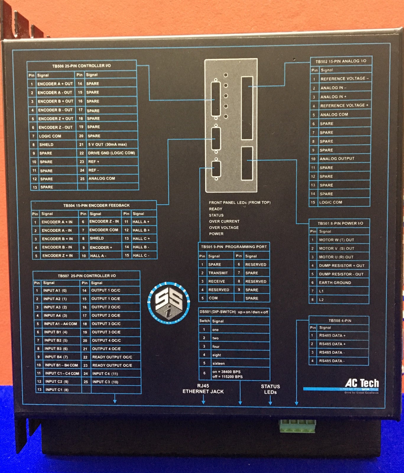 SERVO-AMPLIFICATEUR AC TECH / LENZE GROUP SSi1010A