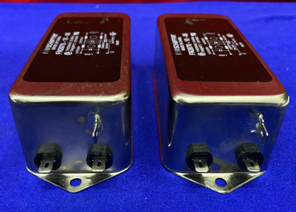 QTY 2 - SCHAFFNER FN2070-10-06 LINE FILTERS