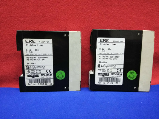 LOT OF 2 ENTRELEC ERE ON DELAY TIMERS .1s - 10s