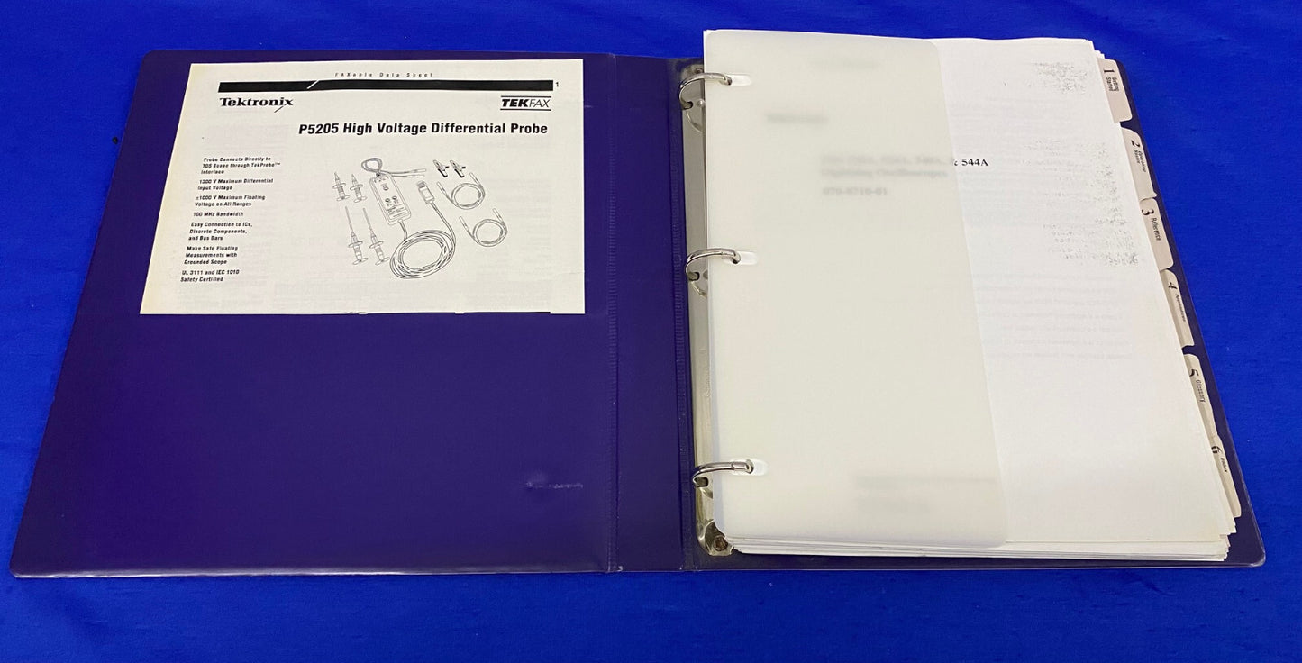 TEKTRONIX 070-8710-01 デジタルオシロスコープ ユーザーマニュアル