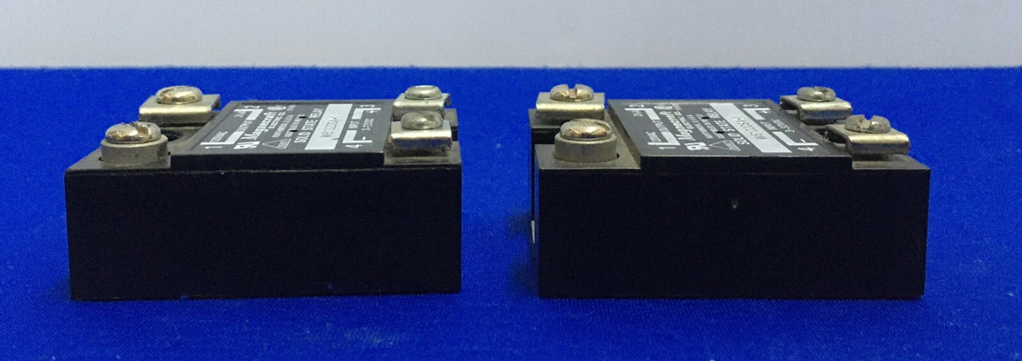 1 lLOT QTY OF 2 - MAGNECRAFT ELECTRIC W6102DSX-1 SOLID STATE RELAY