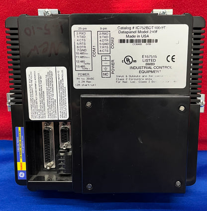 FANUC GE IC752BDT100 FD / IC752BDT100-FD BEDIENINGSINTERFACE DATAPANEL 240F