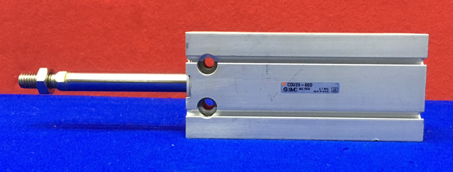 SMC CDU25-60D FREE MOUNT CYLINDER MAX PRESSURE 0.7 MPa
