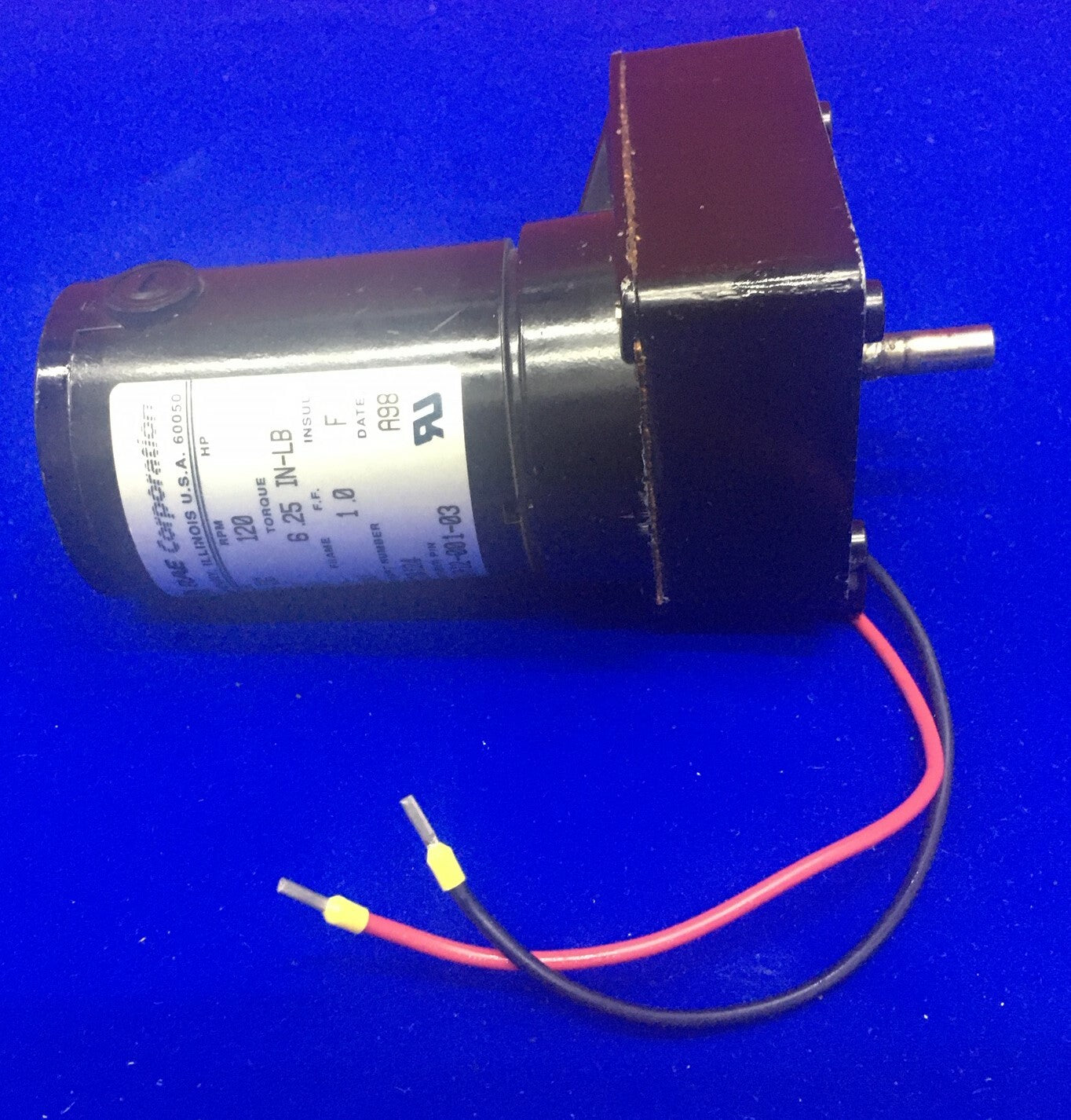 RAE 2310124 / 101912-001-03 24DC giri/min 120