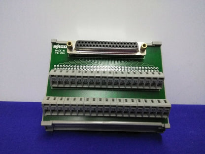 SCHEDA DI BREAKOUT WAGO / MODULO / TERMINALE 37-PIN D SUB 