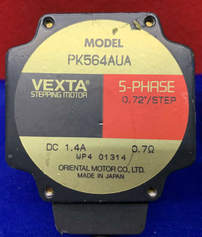Lot of 2 Oriental Motor Vexta PK564AUA 5-Phase Stepping Motor