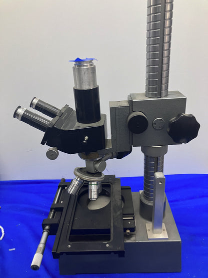 SIMPLEX MULTIPURPOSE MICROSCOPE EYEPIECES 10XM SN 1237 FOR PARTS / REPAIR
