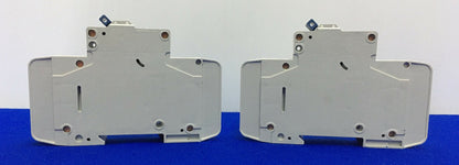 1 LOT QTY OF 2 Allen-Bradley AB 1489-D 1489-D1C020 SER A CIRCUIT BREAKER 1 POLE