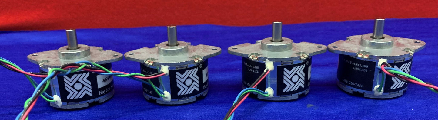 Lot of 4 - Haydon 46000 Series 46440-05 46MM Rotary Stepper Motor 5VDC