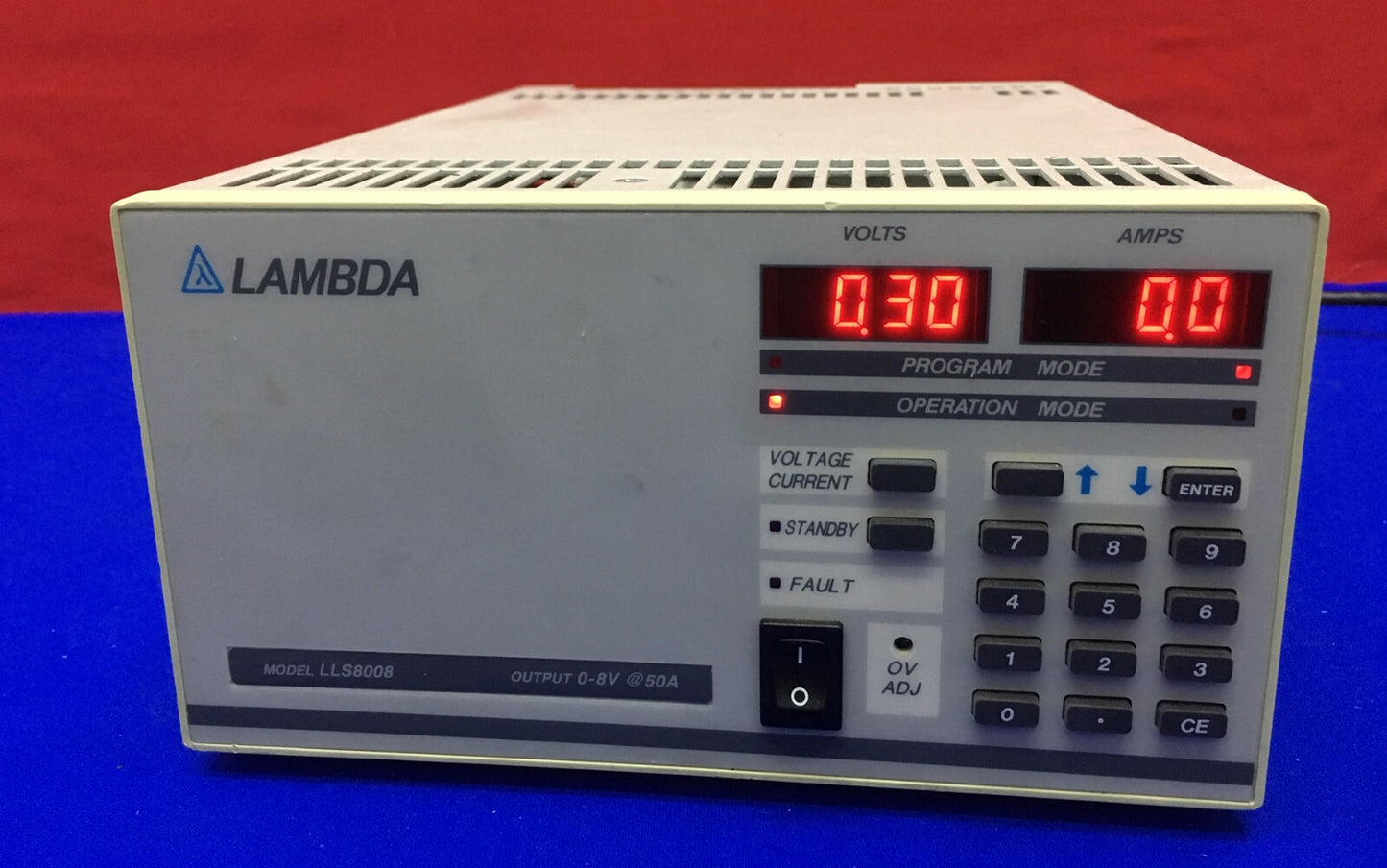 LAMBDA ELECTRONICS LLS8008 DIGITALES GEREGELTES NETZTEIL